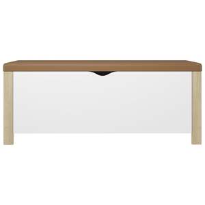 กล่องเก็บรองเท้าสีขาวและไม้โอ๊คโซโนมา - Product Image 5