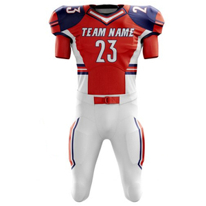 Custom Sublimation Breathable American Football Jersey-100% Polyester Team Wear with Custom Colors - Product Image 2