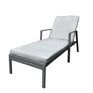 Sdraio da Esterno in Rattan Intrecciato, Comoda Chaise Longue per Patio - Product Image 4