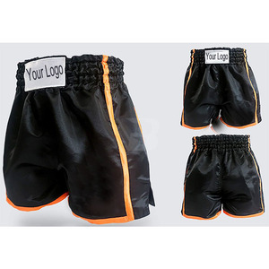 Shorts de Muay Thai pour hommes en satin respirant à séchage rapide pour MMA, Kickboxing, Grappling, BJJ, Arts martiaux, Combat - Product Image 6