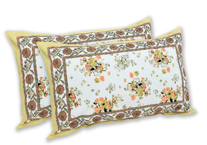 Drap plat en coton imprimé de Jaipur, 200 fils, toutes saisons, écologique, doux pour la peau, taille complète - Product Image 3