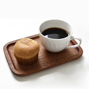 Wooden Serving Platters Set of 6 in Rectangular Shape Made from Natural Acacia Wood Perfect for Cookie <b>Dessert</b> and Appetizer Use - Product Image 6