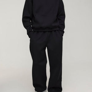 Conjunto deportivo informal para hombre, con capucha, estilo pullover, para correr, liso, sin estampado, para hombre. - Product Image 2