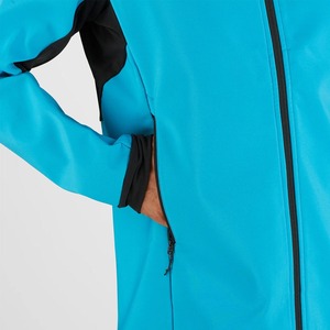Pakistan Made Softshell Jackets for Men High Quality Premium Wool Custom Design <b>Stand</b> Collar Pattern Wholesale for Spring - Product Image 5