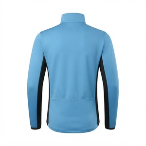 AMIB SPORTS <b>Men's</b> Reversible Full Zipper <b>Cycling</b> <b>Jacket</b> Windproof Quick Dry Eco-Friendly 100% Polyester Long Sleeves Bike OEM - Product Image 4
