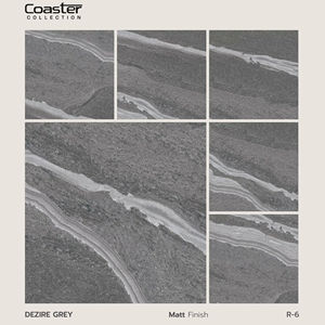 Baldosa de porcelana mate tallada de 600x600 mm diseñada para crear un suelo texturizado con profundidad, un suave contraste visual y una durabilidad interior. - Product Image 1