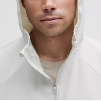 Chaqueta Unisex de Lona Recubierta, Impermeable, para Primavera, Sólida, para Senderismo, Caza, Cortavientos, Formal