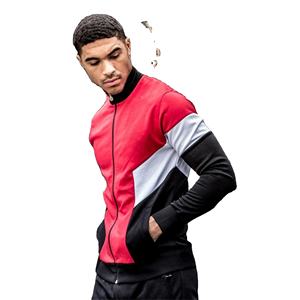 Hiver Ensemble 2 pièces pour hommes Pantalon de survêtement vierge à jambe droite et fermeture éclair Ensemble unisexe Logo personnalisé Survêtements en polaire Streetwear - Product Image 1