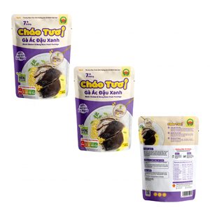 Congee de poulet noir prêt-à-manger de haute qualité avec haricot mungo Céréales fraîches instantanées du Vietnam adaptées aux bébés sans couleur ajoutée - Product Image 1