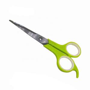 กรรไกรด้ามพลาสติก ใบมีดสแตนเลสคมกริบ สำหรับตัดแต่งขนสัตว์เลี้ยง - Product Image 1