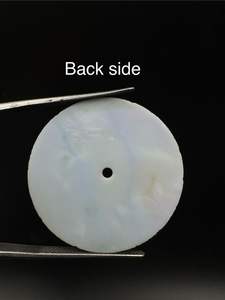 Esfera de Reloj de Cuarzo de Ágata Natural de 31.50mm, Piedra Preciosa Suelta para Esfera de Reloj - Product Image 6