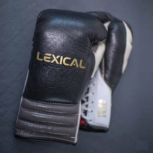 Guantes de Entrenamiento de Cuero con Logotipo Personalizado, Protector de Cabeza, Protector Inguinal, Equipo de Sparring con Cordones, Transpirable, de Secado Rápido, para Boxeo Profesional - Product Image 4