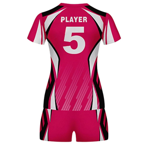 Uniforme de volley-ball unisexe avec design par sublimation, taille plus, léger, respirant, 100 % polyester, dernier design pour équipe - Product Image 2