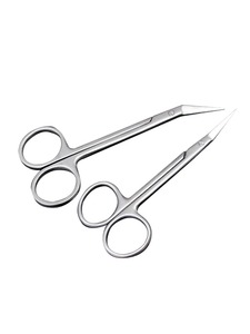 Tijeras de acero inoxidable con dientes para septum nasal, tipo pico de pájaro y pico de rana, juego de instrumentos manuales - Product Image 2