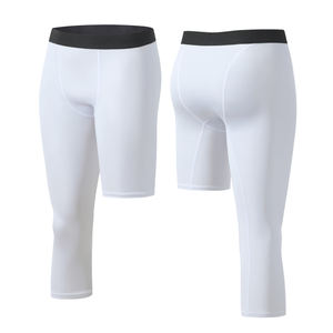 Leggings de Compresión Transpirables de Alta Calidad OEM para Hombre, con Cintura Elástica y Logotipo Personalizado - Product Image 3
