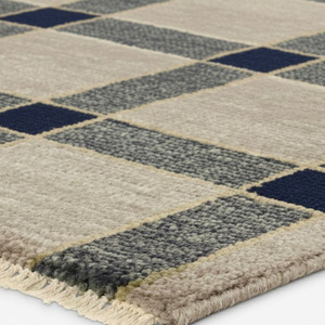 Alfombra Hecha a Mano Elegante de Algodón y Lana con Nudos a Mano para una Vida Refinada, Alfombra para Interiores y Exteriores, Decoración del Hogar, Alfombra con Respaldo Antideslizante - Product Image 3