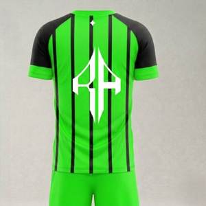 Uniforme de Fútbol Transpirable de Manga Corta con Logotipo Personalizado, Uniforme de Verano para Hombre de Primera Calidad, Servicio OEM Personalizado por RIVIAN ATLANTIC - Product Image 4