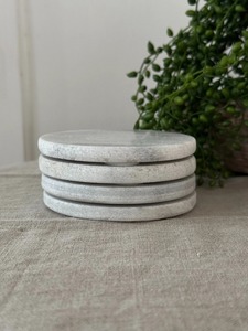 Premium Quality Natural <b>Marble</b> Coasters for Home Kitchen Dining <b>Table</b> and <b>Coffee</b> <b>Table</b> Decoration Heat Resistant Drink - Product Image 1
