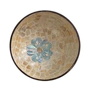 <b>Coconut</b> <b>shell</b> bowl showcasing natural carved lines eco friendly material refined surface for kitchen settings - Product Image 1