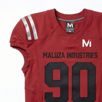 Uniforme de Fútbol Americano Edición Rivalidad 2026, Personalizado con Mapeo Corporal 3D, Sublimación, Conjunto de Pantalones y Camiseta de Fútbol Profesional