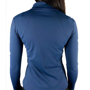 Quick Dry <b>Womens</b> Horse Riding Base Layer Lightweight <b>Quarter</b> <b>Zip</b> Equestrian Shirt UV Protection Activewear Top Base Layer - Product Image 2