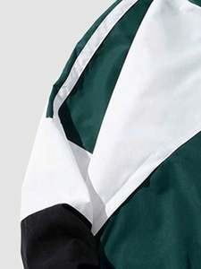 Chándal deportivo ligero para hombre con cremallera completa, chaqueta personalizada y sudaderas con capucha elásticas, 100% nailon, proveedor de ropa deportiva. - Product Image 4