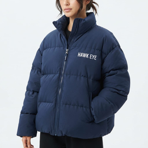 Chaqueta Acolchada de Invierno Personalizada para Mujer, Abrigo Cálido con Cierre Completo, Corte Regular, Fabricante de Ropa OEM ODM - Product Image 6
