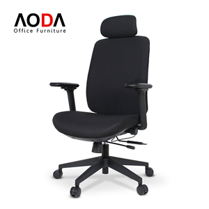 Chaise de <span class=keywords><strong>bureau</strong></span> ergonomique moderne en tissu avec soutien lombaire, chaise de direction, Silla Gerencial Ergonomica - Product Image 1