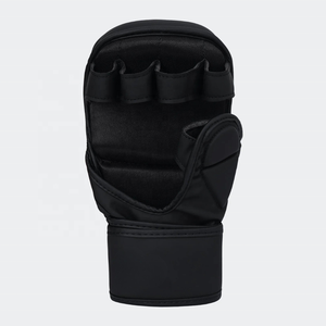 ถุงมือ MMA หนัง PU แบบด้าน สำหรับฝึกซ้อมและต่อสู้ ทนทาน ระบายอากาศได้ดี สำหรับการฝึกซ้อม ขายส่ง OEM - Product Image 2