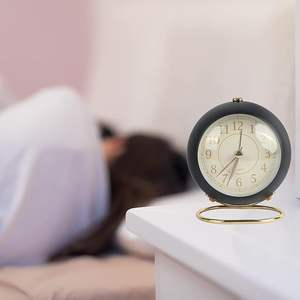 Classic Retro Twin Bell Alarm Clock | Silent Non-Ticking Analog <b>Table</b> Clock with Loud Ringer & Night Light Luminous Dial <b>Bedside</b> - Product Image 6