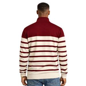 Maglione a Righe con Zip a Quarto Kappa Alpha Psi, Abbigliamento per Fraternità Greca con Design Classico, Comfort Premium e Stile Senza Tempo - Product Image 2