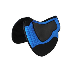 Quilted Girth Pad With Fleece Lining Microfiber Fabric <b>Equestrian</b> Riding Gear - Product Image 3