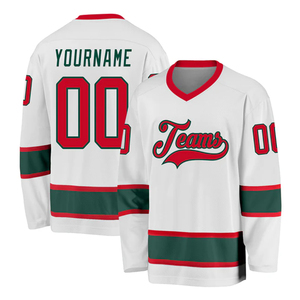 Maillot de hockey à séchage rapide, uniforme de hockey sur glace personnalisé, vêtements de sport d'équipe sur mesure, fournisseur pour commandes en gros - Product Image 6