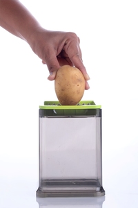 Premium finger chipser plastic potato cutter stainless steel blade french fries slicer kitchen cutting durable <b>tool</b> - Product Image 6