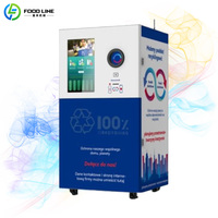 Máquina Expendedora Multifuncional para Reciclaje de Botellas, Máquinas de Reciclaje de Bolsas de Plástico Más Vendidas en China