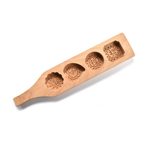 Cake <b>accessories</b> wooden press stamps wood mold for biscuit cookie <b>baking</b> decorating supplies - Product Image 1