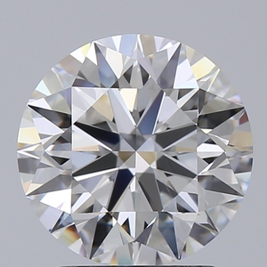 Diamant de laboratoire VVS2 2 carats couleur E taille brillant rond haute qualité GEMFORTE INC Diamants blancs cultivés en laboratoire pour la fabrication de bijoux fins - Product Image 3