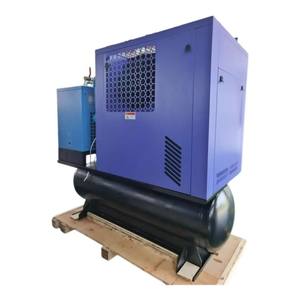 חשמלי 7.5kw 10hp תעשיית 247 מדחס אוויר סיבובי עם מייבש וממיר עבור מדחס רכב דה אייר - Product Image 6