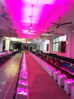 Bon prix 4x18W RGBWA UV 6in1 led batterie sans fil par lumière dmx uplight