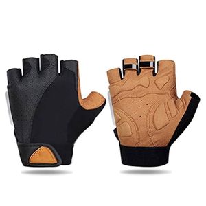 Gants de cyclisme sportifs demi-doigts avec coussinets en gel antidérapants, respirants, pour VTT et vélo de route, en promotion en ligne - Product Image 3