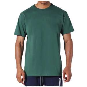 Camiseta de Manga Corta para Hombre, 100% Algodón, Corte Holgado, Estampada, Transpirable, de Secado Rápido, Cómoda, Cuello Redondo, Logotipo Personalizado OEM - Product Image 4