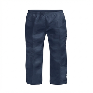 Nouveauté, pantalon de chef blanc unisexe personnalisé, durable, TC 80/20 polyester coton, pantalon de travail pour hommes - Product Image 6