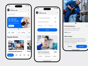 Plateforme de services à la demande reliant les clients avec des professionnels vérifiés pour des services rapides, fiables et pratiques. - Product Image 2