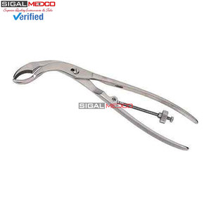 Pinzas para Sujetar Huesos Verbruge de 5.7 Pulgadas (14.6 cm), Bloqueo Manual de Velocidad, Acero Inoxidable de Primera Calidad, Instrumento Quirúrgico Ortopédico con Certificación CE - Product Image 3
