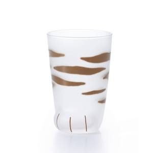 Vaso de Vidrio Coconeco, Vaso Transparente con Estampado de Pata de Gato Kawaii, en Caja de Regalo, Sólido, Calico, Tabby, Bicolor, Leopardo - Product Image 1