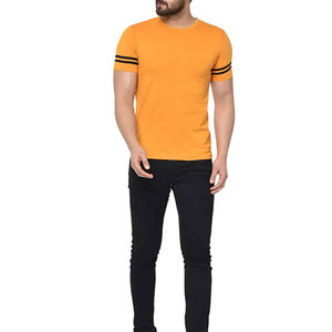 เสื้อยืดผ้าฝ้ายทรงหลวมสำหรับผู้ชาย ใส่สบาย ระบายอากาศได้ดี สไตล์ลำลองสำหรับฤดูร้อน เหมาะสำหรับใส่เดินเล่นหรือทำกิจกรรมกลางแจ้ง แขนสั้น - Product Image 2