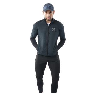 Sports <b>Jacket</b> 2.0 Lightweight Athletic Running Training <b>Zip</b>-<b>Up</b> Activewear Windbreaker for Men & Women Outdoor Fitness Black - Product Image 1