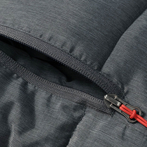 Chaleco acolchado sin mangas para hombre, estilo color block, vintage, ligero, cálido, con cremallera, informal, para otoño - Product Image 4