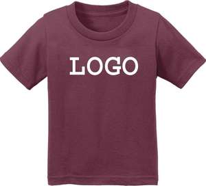 Haute qualité 100% coton T-shirts tissu O cou broderie personnalisée Logo pas cher prix t-shirt pour hommes et femmes - Product Image 6