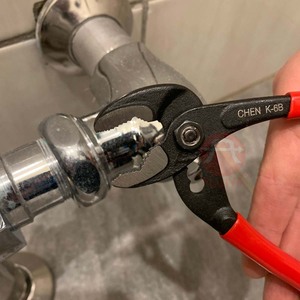 FUJIYA Mini pince à bec long Aiguille à mâchoire mince et lisse avec mâchoires dentelées en acier Poignée souple en plastique Système de mesure métrique OEM - Product Image 4